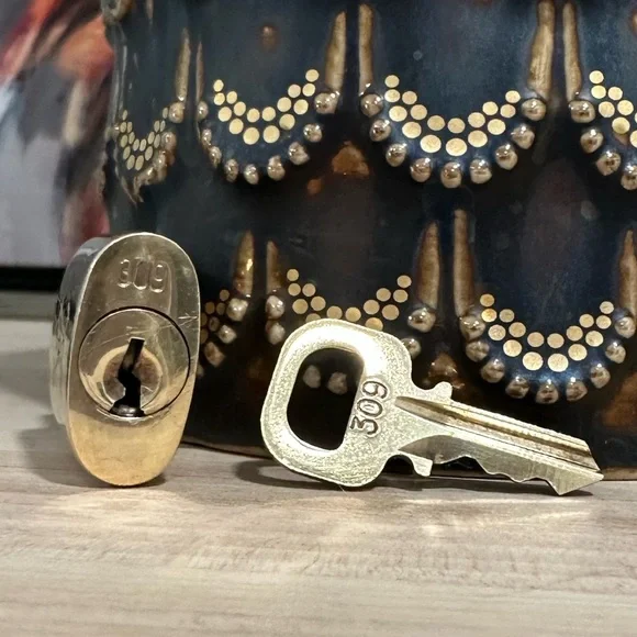 Authentic Louis Vuitton Padlock & Key #309 - Picture 5 of 6